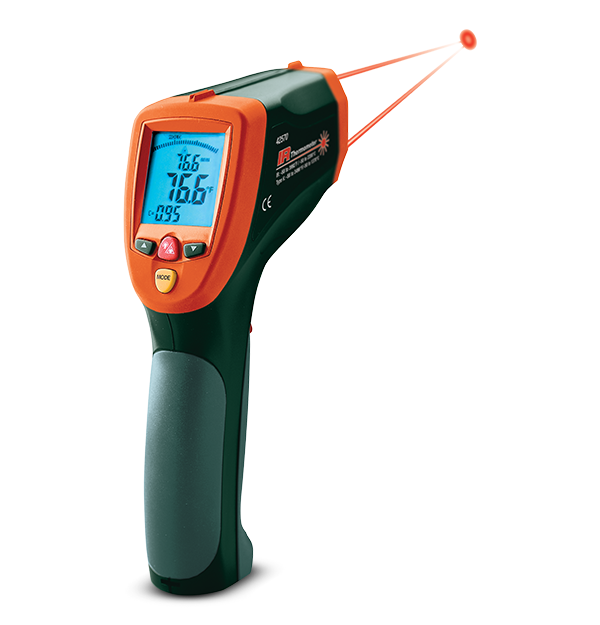 Extech 42570: Termometro a infrarossi a doppio laser