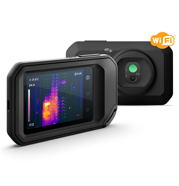 FLIR C5 Termocamera compatta con connettività cloud e Wi-Fi