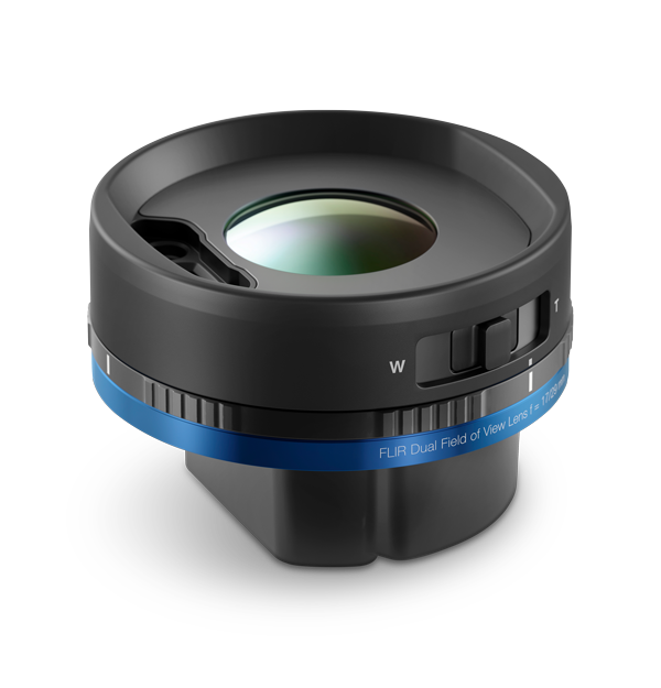 Obiettivo IR FlexView&trade; a doppio campo visivo f=17/29 mm (24°/14°) (T300586)