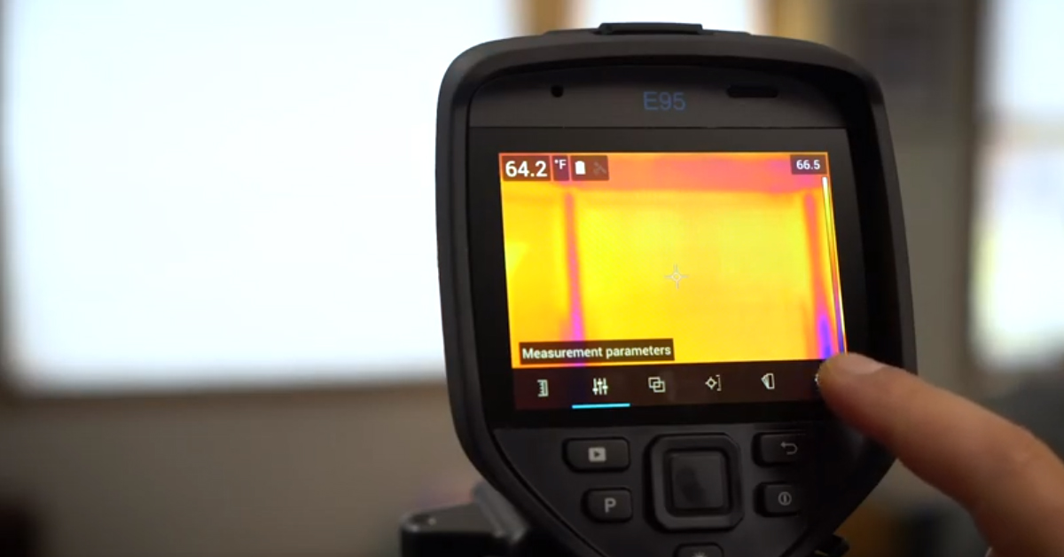 Come configurare la modalità screening di una FLIR Exx-Series | Temperatura cutanea elevata
